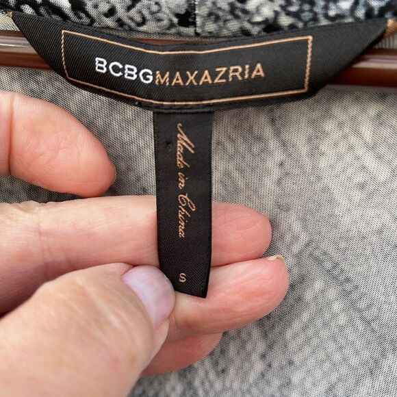 BCBG Maxazria size small snake print dress. - Picture 5 of 11